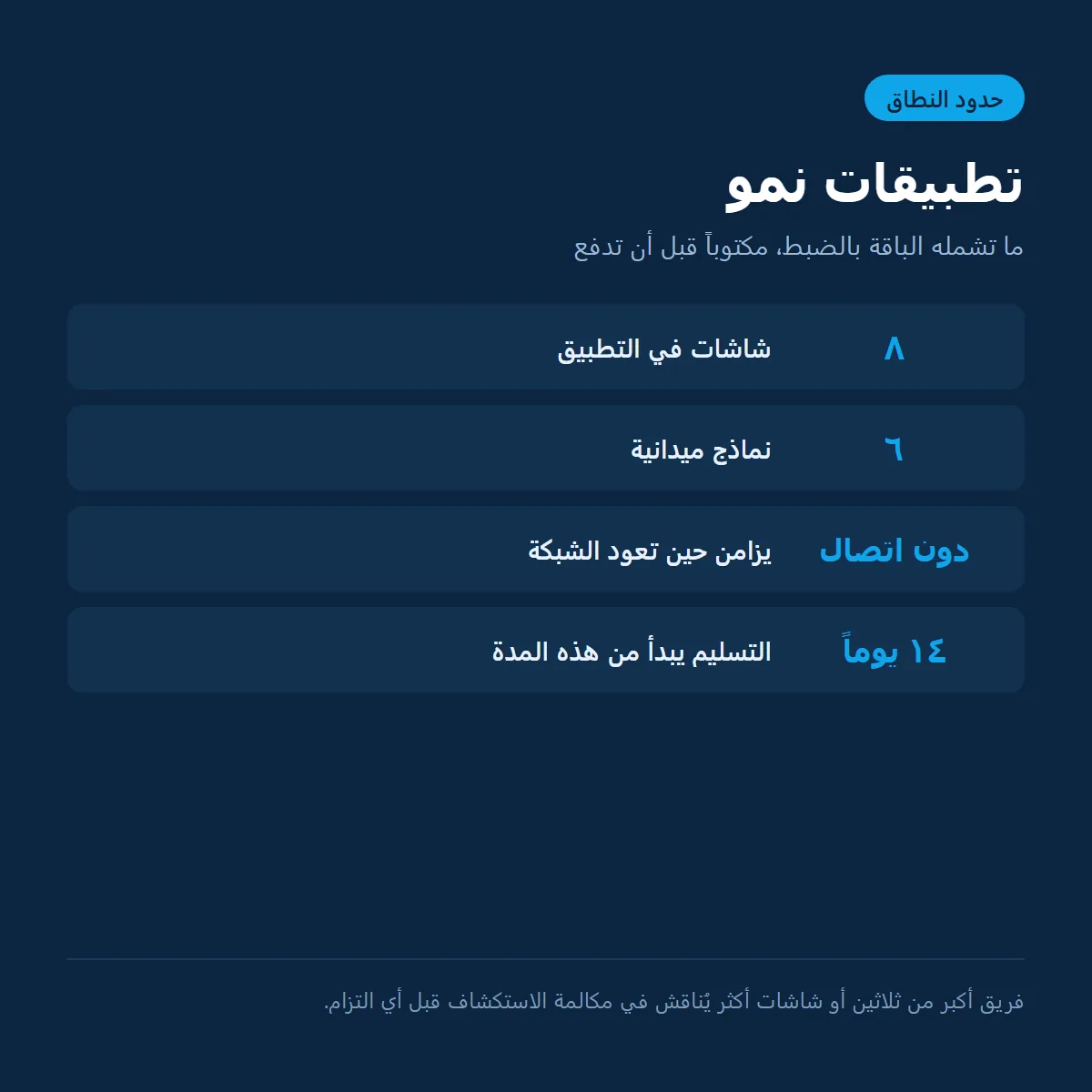تطبيقات نمو، عمل ميداني يُسجَّل لحظته بلوحة متابعة للمشرف صورة 3